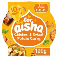 For Aisha Chicken and Sweet Potato Curry 10 Month 190g