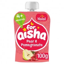 For Aisha Pear and Pomegranate 4 Month 100G