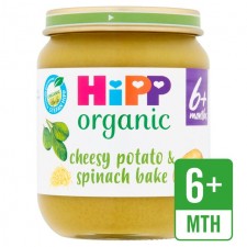 Hipp 6 Month Organic Cheesy Spinach And Potato Bake 125g