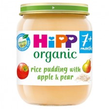Hipp 7 Month Organic Rice Pudding with Apple And Pear 160g