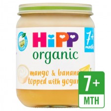 Hipp 7 Month Organic Fruit Duet Mango And Banana with Yoghurt 160g