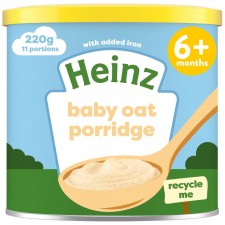 Heinz Breakfast Creamy Oat Baby Porridge 6 Months 240g