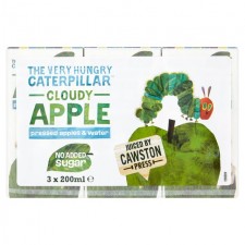 Cawston Press The Very Hungry Caterpillar Cloudy Apple 3 x 200ml