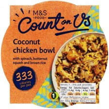 Marks and Spencer Balanced for You Coconut Chicken Bowl 300g