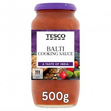 Tesco Balti Cooking Sauce 500g jar