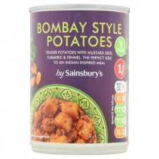 Sainsburys Indian Bombay Potatoes 392g tin