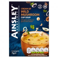 Ainsley Harriott Cream of Wild Mushroom Cup Soup 3 Sachets