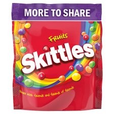 Skittles Sweets Fruits 350G Pouch