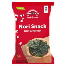 Saitaku Nori Seaweed Snack with Buckwheat Gluten Free 20g
