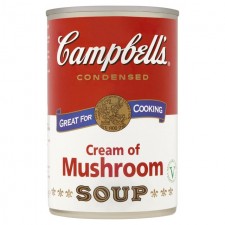 Campbells Cream Of Mushroom Condensed Soup 295g