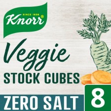 Knorr 8 Veggie Stock Cubes Zero Salt 72g