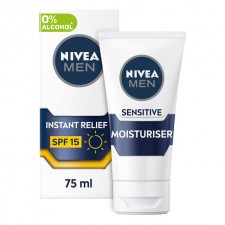 Nivea For Men Sensitive Moisturiser SPF15 75ml