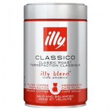 Illy Classico Espresso Ground Coffee 250g