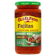 Old El Paso Smokey BBQ Fajita Sauce Mild 340g
