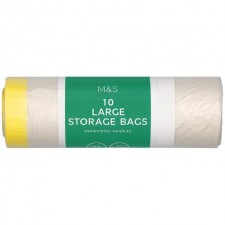 Marks and Spencer Large Storage Bags 90L 10 Pack
