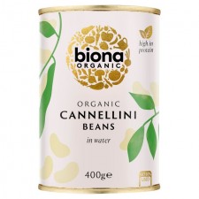 Biona Organic Cannellini Beans in Water 400g