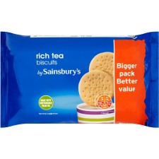 Sainsburys Rich Tea Biscuits 2 x 200g