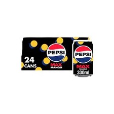 Retail Pack Pepsi Max Mango 24x330ml Cans