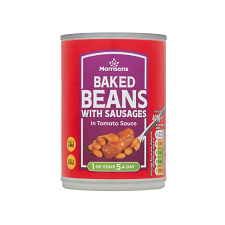 Morrisons Baked Beans and Sausages 400g