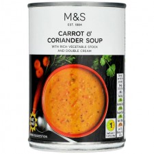 Marks and Spencer Carrot and Coriander Soup 400g
