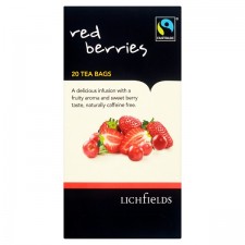 Lichfields Fairtrade Red Berries 20 Tea Bags