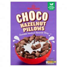 Morrisons Choco Nut Pillows 375g