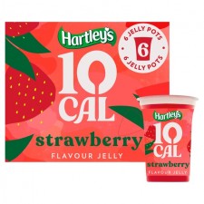Hartleys Ready To Eat 10 Calorie Jelly Strawberry 6 x 175g
