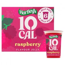 Hartleys Ready To Eat 10 Calorie Jelly Raspberry 6 x 175g
