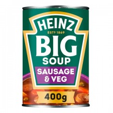 Heinz Big Soup Sausage And Vegetable 400g