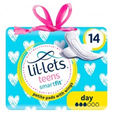 Lillets Teens Ultra Towels Day 14 per pack