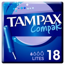 Tampax Compak with Applicator Lite 18