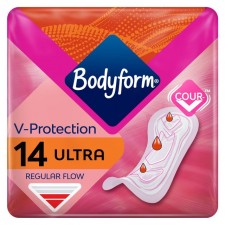 Bodyform Ultra Towels Normal Non-Wing 14