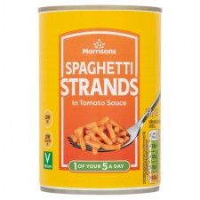 Morrisons Spaghetti in Tomato Sauce 395g
