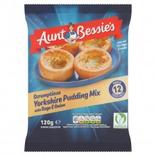 Aunt Bessies Sage and Onion Yorkshire Pudding Mix 120G