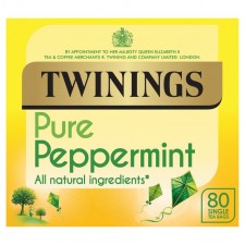 Twinings Pure Peppermint Tea 80 Teabags