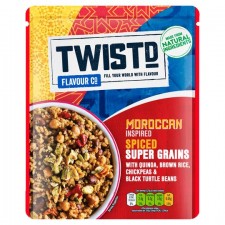 Twistd Flavour Co Moroccan Inspired Spiced Super Grains with Quinoa 250g