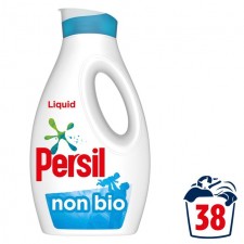 Persil Laundry Washing Liquid Detergent Non Bio 38 Wash 1.026L