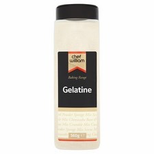 Catering Size Chef William Gelatine 650g