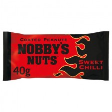 Nobbys Nuts Sweet Chilli Flavour Coated Peanuts 40g