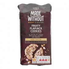 Marks and Spencer Made Without Wheat Fruity Flapjack Cookies 150g