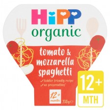 Hipp Organic 1 Year Spaghetti With Tomato And Mozzarella Sauce 230g