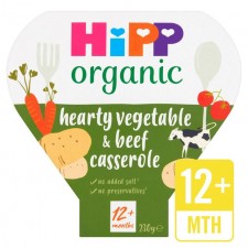 Hipp Organic 1 Year Vegetable And Beef Casserole 230g