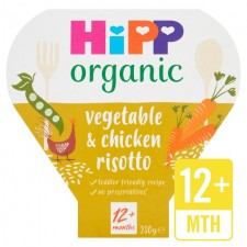 Hipp Organic 1 Year Vegetable And Chicken Risotto 230g