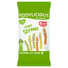 Kiddylicious Veggie Straw 4 x 12g