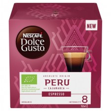 Nescafe Dolce Gusto Peru Cajamarca Espresso Pods 12 per pack