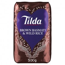 Tilda Wholegrain  Brown Basmati And Quinoa 500g