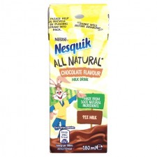Nesquik All Natural Ready To Drink Chocolate 180ml