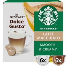 Starbucks Latte Macchiato By Nescafe Dolce Gusto Pods 12 per pack