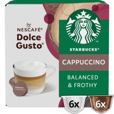 Starbucks Cappuccino By Nescafe Dolce Gusto Pods 12 per pack