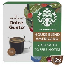 Starbucks Americano House Blend By Nescafe Dolce Gusto Pods 12 per pack